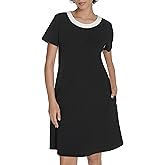 Tommy Hilfiger Women's Short Sleeve Scuba Crepe Shift Dress