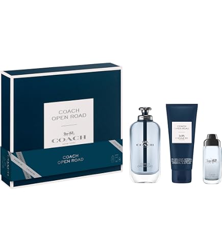 Amazon.com: Coach Blue 3 Piece Eau de Toilette Gift Set (Eau de