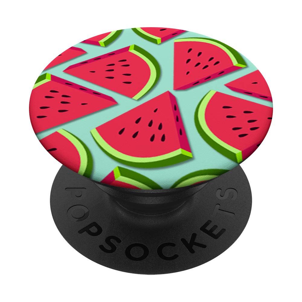 Watermelon Cute Melon Fruit Juice Hawaiian Tropical PopSockets Swappable PopGrip