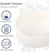 AHX Ceramic Dog Bowl 8 Inch Non-Spill Wide Deep Food & Water Bowl view 5