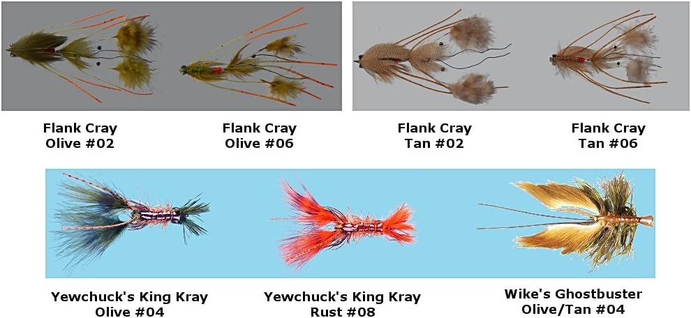 Killer Crawfish/Crayfish/Crawdad Fly Kit