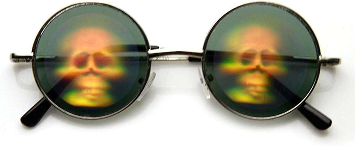 sunglasses with hologram eyes