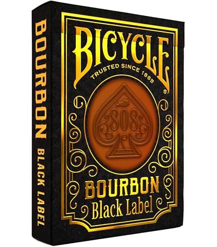 Amazon.com: Bicycle Black and Gold Metalluxe Playing Cards Premium