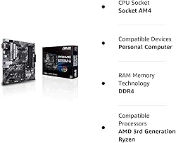 ASUS Prime B550M-A/CSM AMD AM4