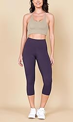 ODODOS ODLEX 2-Pack High Waist Workout Capris for