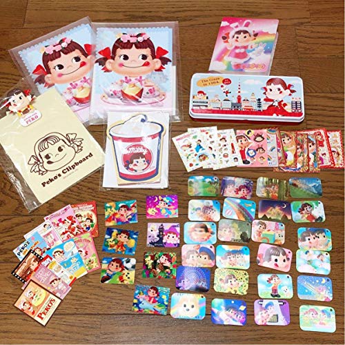 不二家 ペコちゃん クリップボード クリアファイル入レターセット ミルキーソフト メモ チョコえんぴつ おまけ シール カードの買取価格 相場 高価買取なら買取一括比較のウリドキ