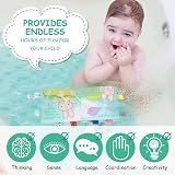 Vicloon Soft Toys Baby Bath Cloth Book 3D Animals Crinkle Tail Sensory Rabbit view 5