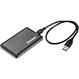 Zheino 1.8 USB 2.0 Hard Disk Drive SSD HDD ZIF PATA 40Pin Enclosure Case with Travel Pouch