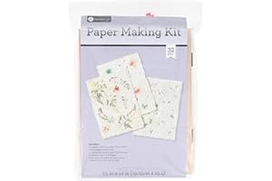Hampton Art Paper Making Kit: Create Unique Homemade Paper with Ease – All-in-One Making Supplies for Creative Crafting, DIY Projects, and Personalized Stationery