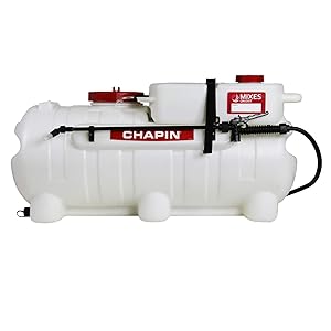Chapin International 97561 Chapin Presents The First-Ever Clean-Tank ATV Spraying System, 25 Gallon Sprayer, Translucent