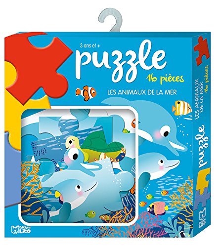 Ma boite à jeux: Puzzle les animaux de la mer - Dès 3 ans by 