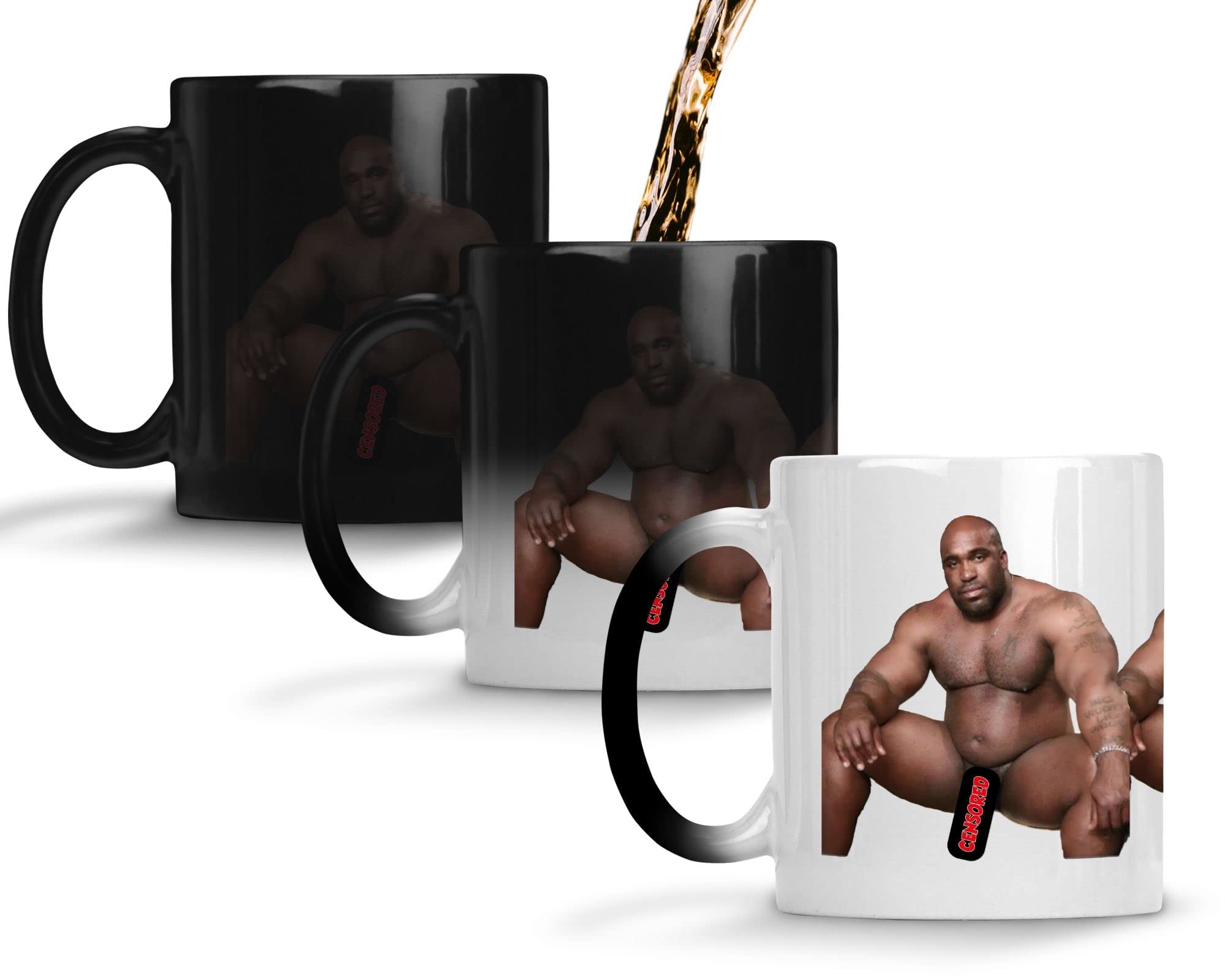 Barry Heat Transition Mug - Meme Funny Rude Gifts Naughty Secret Santa Novelty Men Present Idea Birthday Christmas 11oz Ceramic Heavy Duty Handle (Colour Changing Prime)