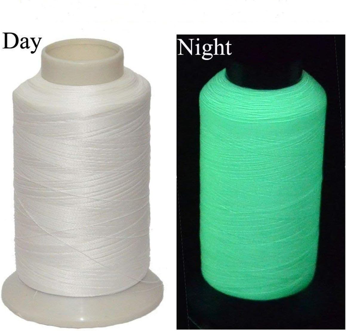 3300Yards Glow In The Dark Embroidery Thread White Amazon.co.uk