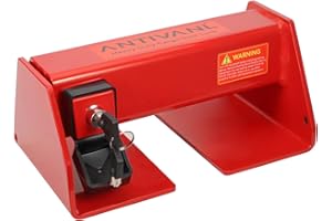 Antivanl Shipping Container Lock Heavy Duty, Maximum Security Heavy Duty Trailer Door Lock, Connex Container Lock with Exclusive Keys, Shipping Container Accessories for Trailer Security