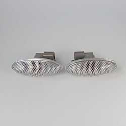 AUPARTIK Side Turn Signal Lamp Fender Light Fit For