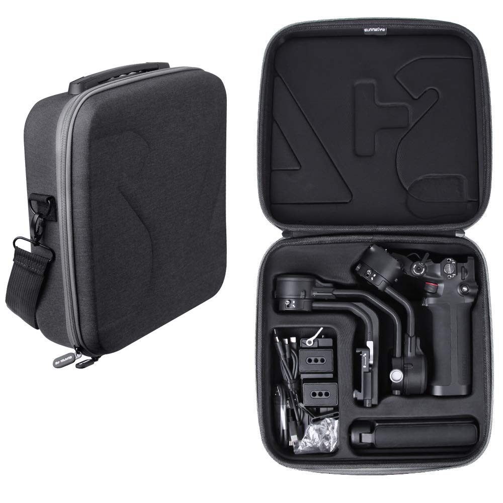 LINGHUANG Carrying Case for DJI Ronin RSC2 Handheld Stabilizer and Accessories EVA Shoulder Bags Electronic Equipment Pack Case Shockproof
