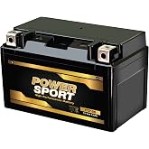 ExpertPower YTZ10S Sealed AGM 12V 8.6Ah Motorcycle Battery, 220 CCA | Sealed Powersports Batteries OEM Fit Replacement for CBR1000RA, Ninja 650, YZF-R1, YFM35R Raptor ATV, Maxam 2013 Scooter