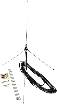 15 m Cable potente 1/4 longitud de onda GP antena para 0,5 – 30 W w  Transmisor de radio FM: Amazon.es: Electrónica