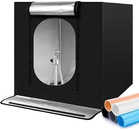 Photo Studio Box 16x16x16 Inches Portable Foldable Amazon Co Uk Camera Photo