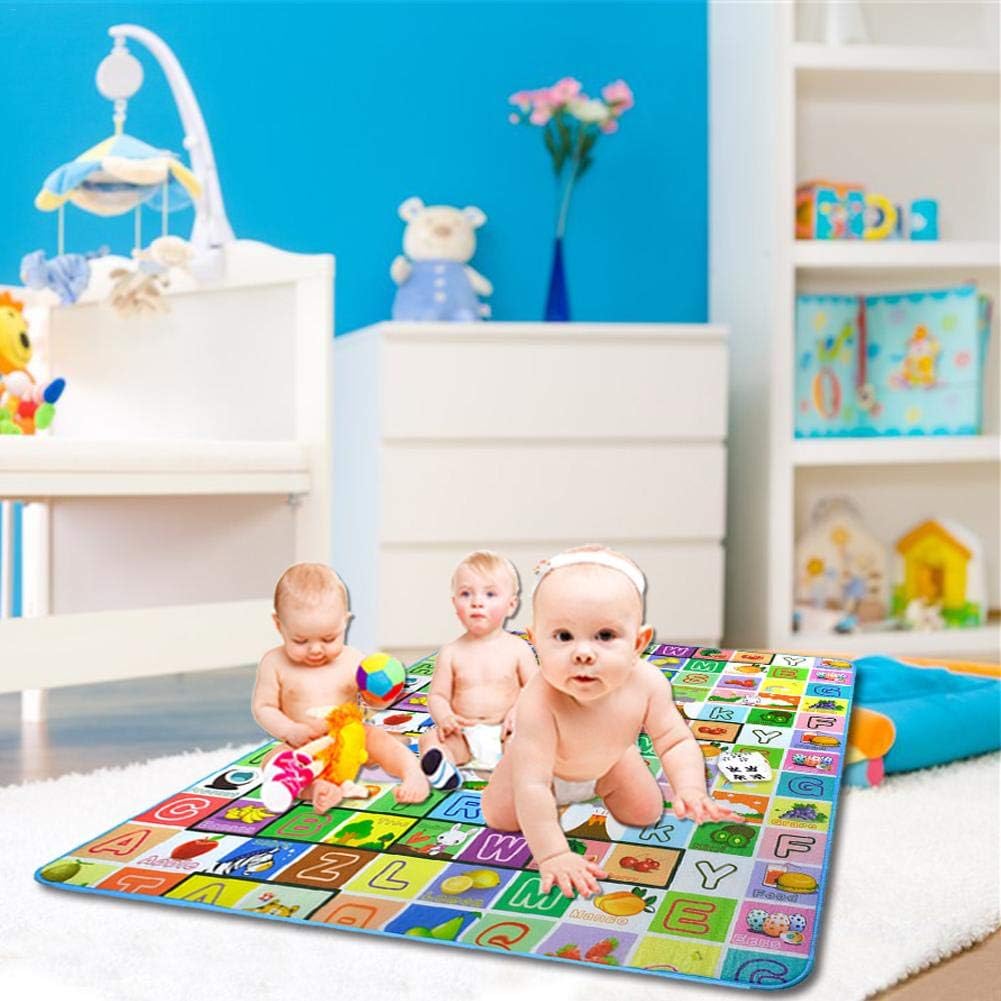 Ritapreaty Baby Foam Tapis De Creche Double Face Epaisseur 0 5 Cm Tapis De Sol 1 8 X 1 2 M Eveil Et Jouets Bebe Puericulture Dwteam In