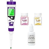 EZTOCH Food pH Meter, Digital pH Meter for Food Fermentation Canning | Smart Cooking Sourdough pH Tester for Bread Cheese Sauces, Measure pH in Water, Brewing, Meat, Sausages, Pickles, Sushi Rice