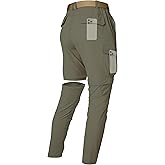 Mens Hiking Cargo Pants Lightweight Quick Dry Convertible Zip Off Waterproof Travel Fishing Climbing Work Pants for Men
