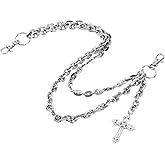 Girinme Pants Chain&Wallet Chain for Men Women,Gothic Hip Hop Rapper Style Accessory for Jean,Pocket,Belt