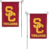 Desert Cactus University of Southern California USC Garden Flag – 19 x 12 inch California Trojans Banner, For Outdoor Display and Events (Design D)