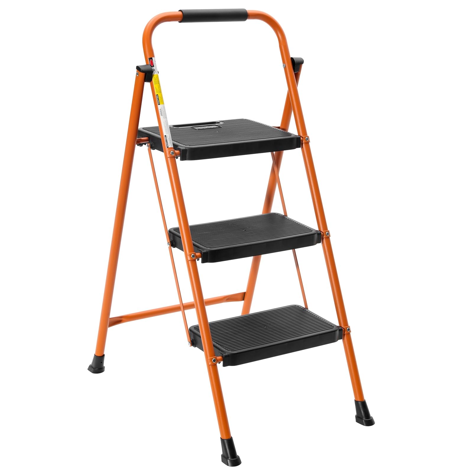 BOCOM 3 Step Ladder, Lightweight Portable Foldable