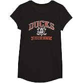 Anaheim Ducks Vintage Hockey Black NHL Officially Licensed T-Shirt