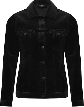 ladies short black jacket uk