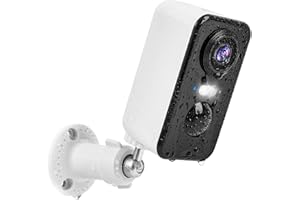 PM POPMAKE Wireless Cameras for Home Security Outdoor, 2K Color Night Vision Battery Powered WiFi Security Camera Spotlight/Siren Motion Detection 2-Way Talk Waterproof Cloud/SD Storage Outdoor Camera Wireless