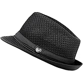 The Hat Depot Light Weight Classic Soft Cool Mesh Crushable Fedora hat