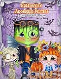 Halloween Adorable Besties Adult Coloring Book by Sherri Ann Baldy