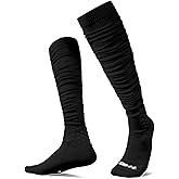 We Ball Sports Scrunch Football Socks, Extra Long Padded Sports Socks for Men & Boys
