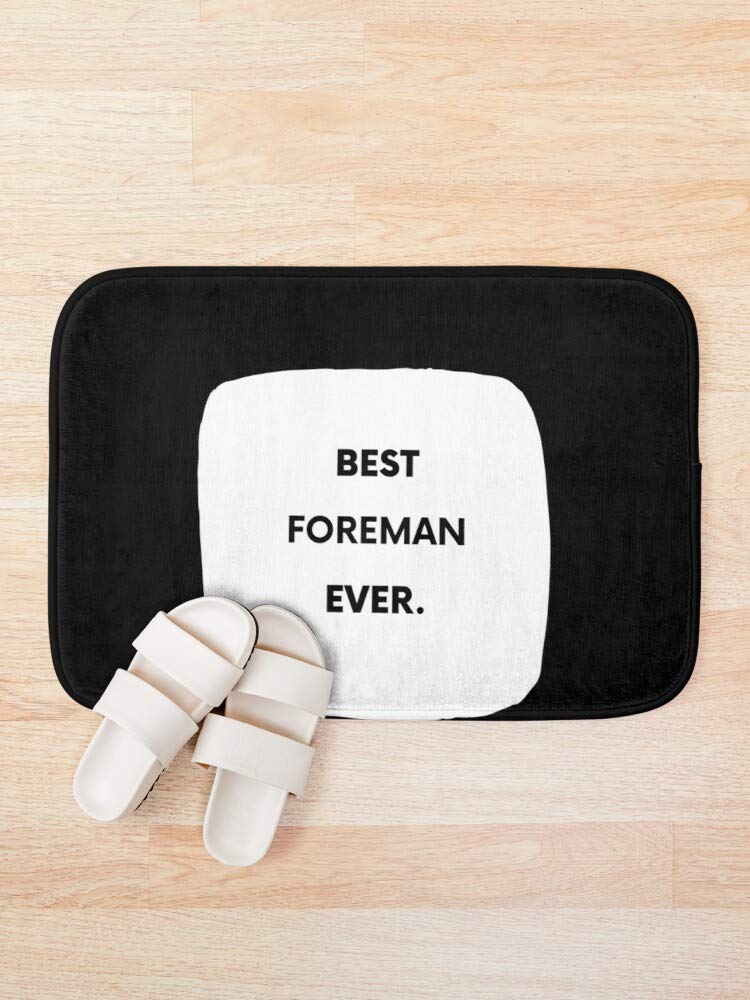 Mat Bath Ever Best Foreman Memory Foam Bath Mat Large Soft and Comfortable, Super Water Absorption, Non-Slip Bath Mat