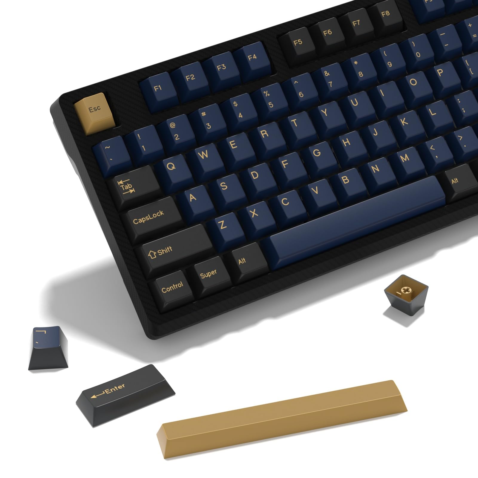 Mua Blue Samurai PBT Double Shot Custom Keycap Set,174 Keys Retro ...
