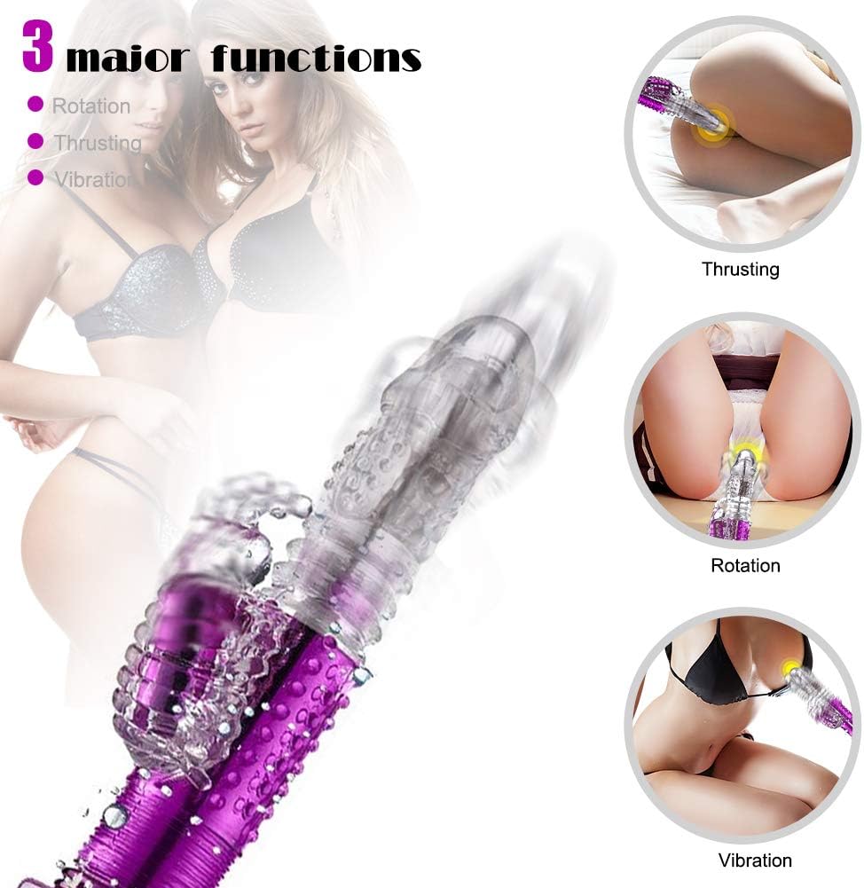 Hands Free Cli^torial Sucking Toy for Women,6 Sucking Modes with 8 Speed Vibration, Vibrating Tongue Simulator,T-Shirt