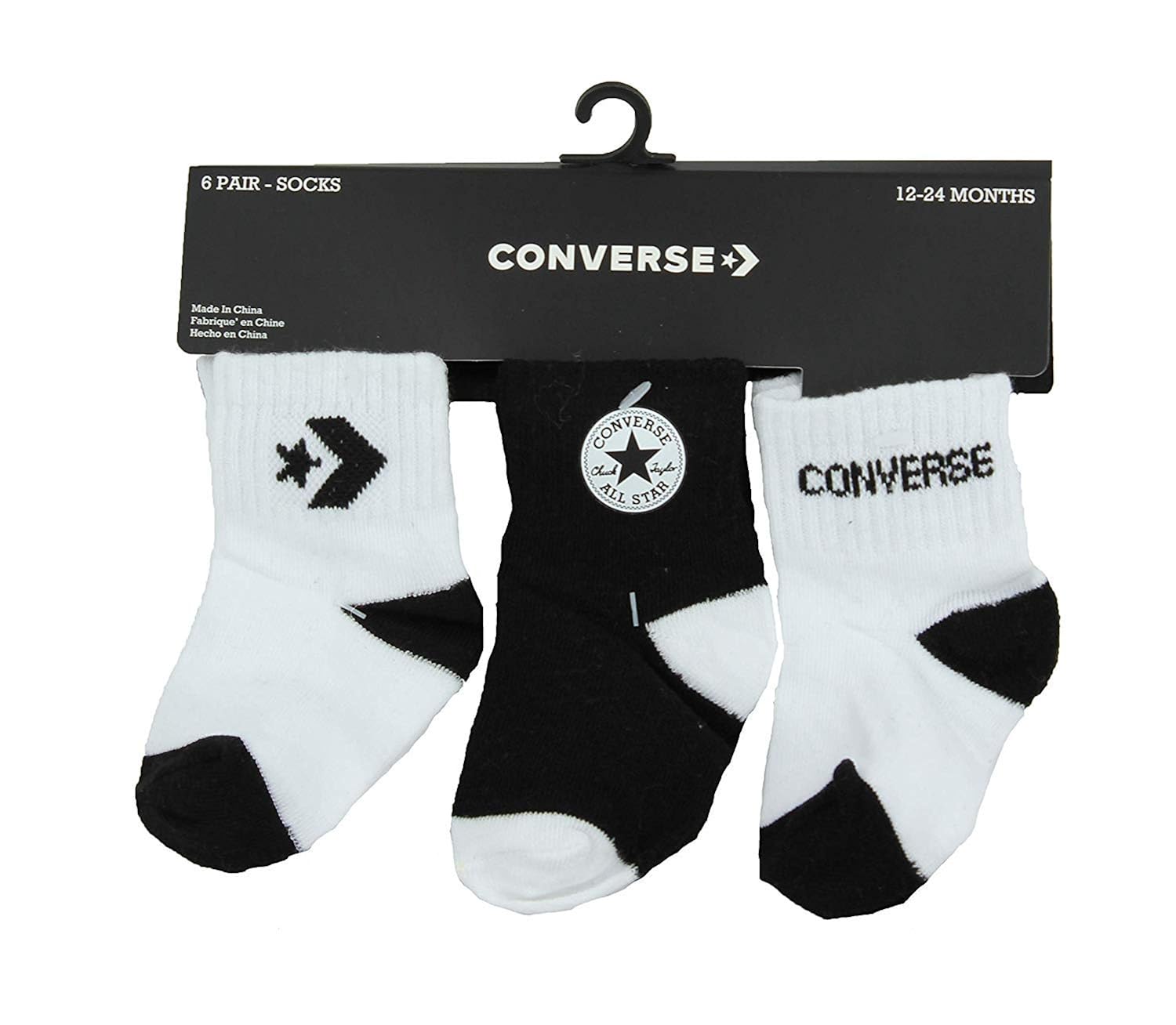 converse infant socks
