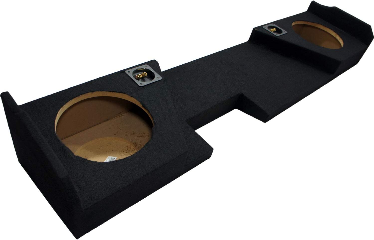 American Sound Connection 2014 - UP Chevy Silverado Double Cab Truck Dual 10" Sub Box Subwoofer Enclosure
