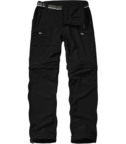 Amazon.com: Mens Hiking Pants Convertible Zip Off Lightweight