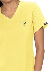 KOI Basics KOI1011 Women's Scrub Top Sunshine M
