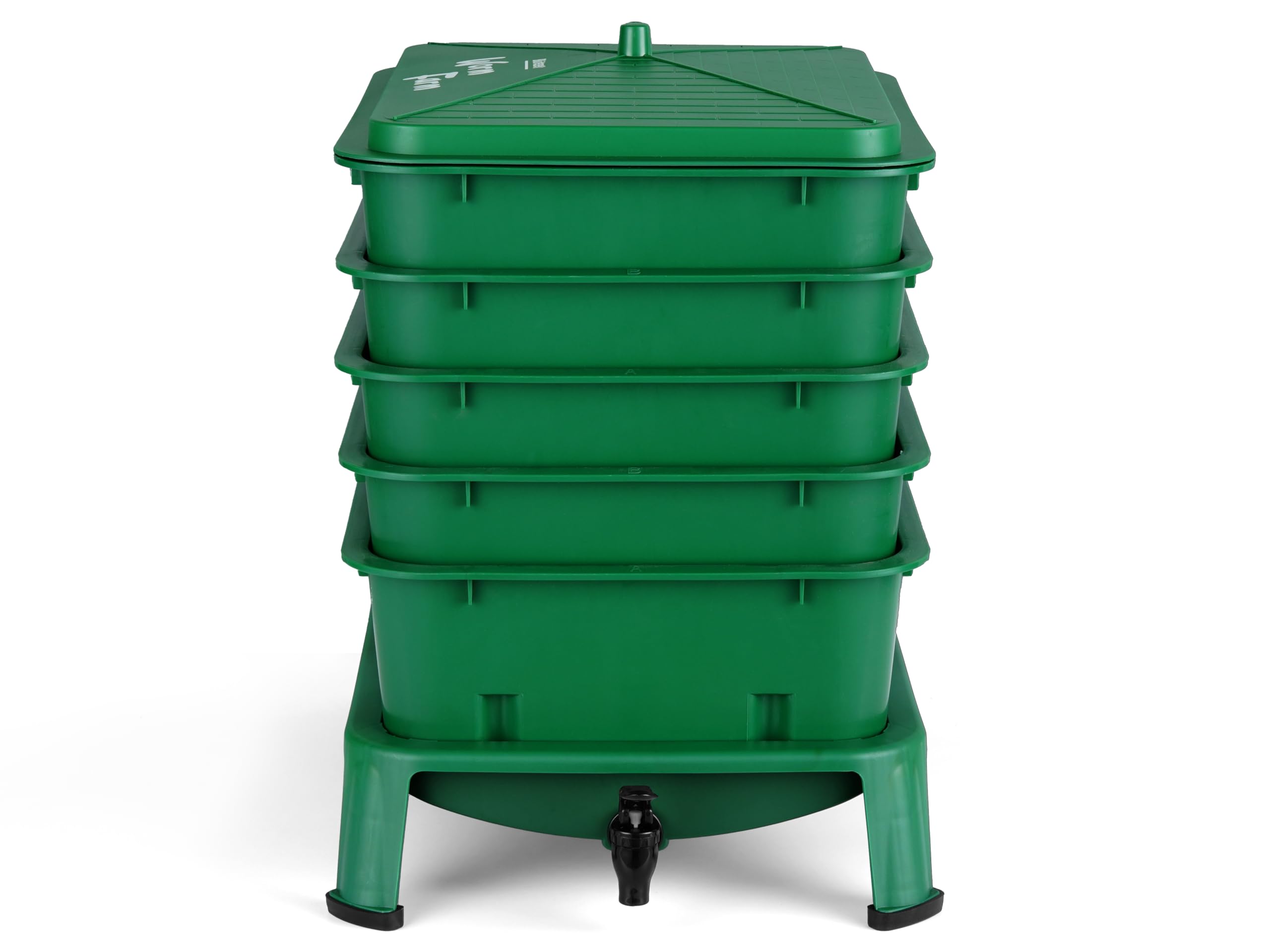 Mua Blütezeit 5-Tray Worm Compost Bin, 53QT Worm Composter Indoor ...