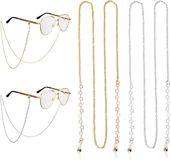 Amazon Anphsin メガネ チェーン メガネ ストラップ 2本入り ずれ落ち防止 眼鏡チェーン シンプルでおしゃれ 男女兼用 ハイエンド 調整可能メガネバンド 滑り止め めがね固定 可愛い 軽量 75cm 眼鏡コード 2 眼鏡小物 通販