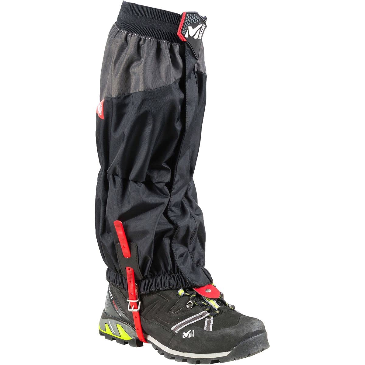 MILLET High Route Gaiters Unisex, Black, S