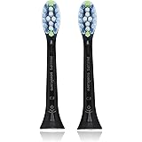 Philips Sonicare Premium Plaque Control replacement toothbrush heads, HX9042/95, Smart recognition, Black 2-pk
