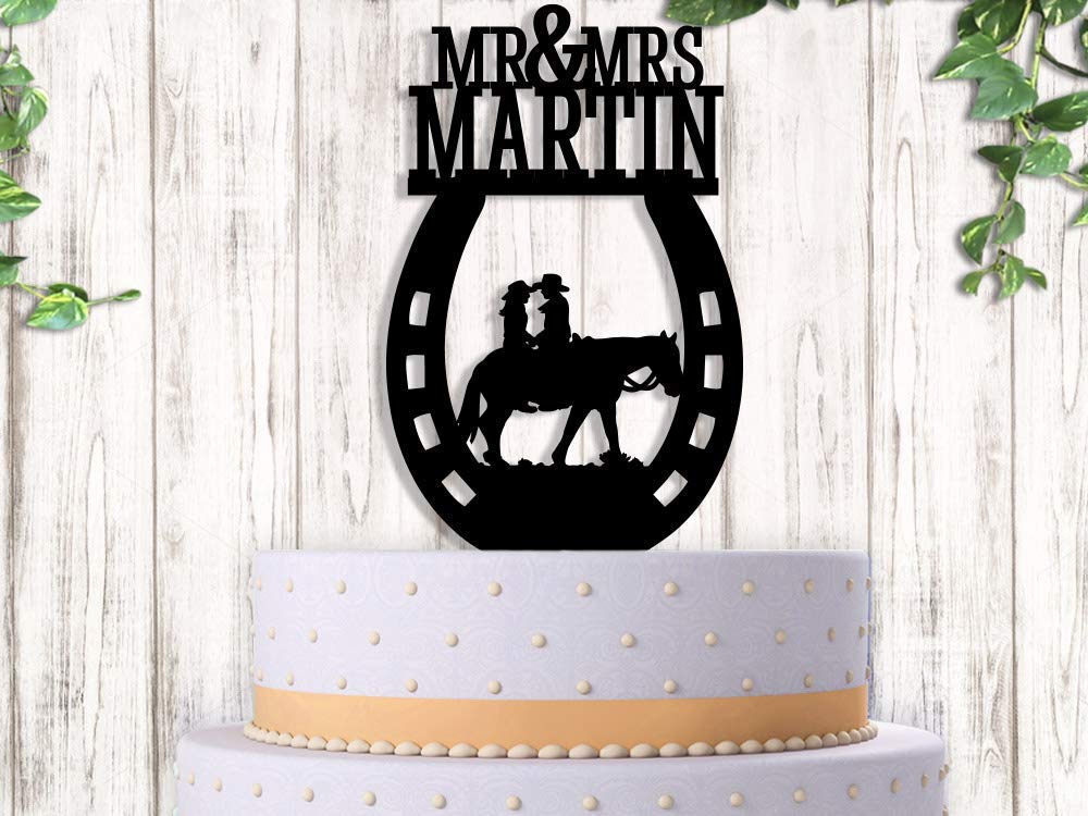 Maison Cow Boy Country Cheval Silhouette Fond Edible Cake Topper Plaquette Ou Cerise Figurines De Gateau