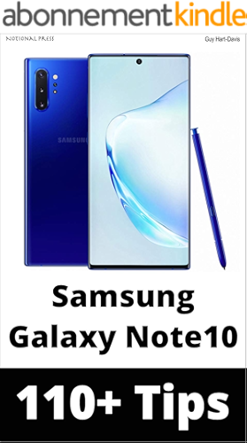 Download Samsung Galaxy Note 10: 110+ Tips: Take your use of your Note10 or Note10+ to the pro level! (English Edition) PDF