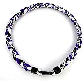 MapofBeauty 18 Inch Sport Three Colors Three Braided Rope Tornado Necklace