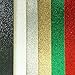 10 Pcs 300gsm Sparkling Glitter Cardstock Scrapbooking Craft Paper for Christmas DIY Decoration, Wedding, Birthday, Monograms 12